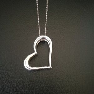 Sterling Silver Heart Pendant